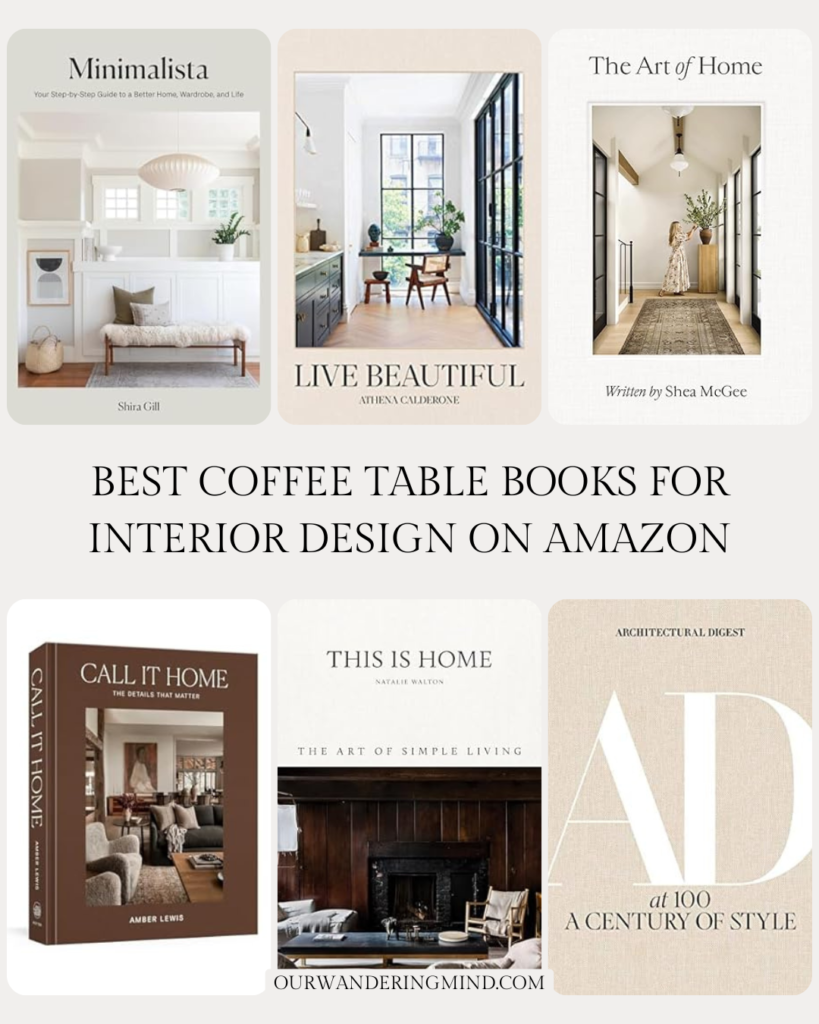 Best Interior Design Coffee Table Books on Amazon